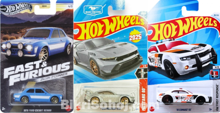 Hot Wheels Set Of 3 Cars
